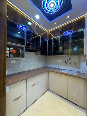 Kitchen in 3.5 BHK Builder Floor at SA HOMES I, Uttam Nagar – for Sale