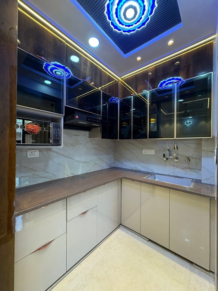 Kitchen, sa-homes-i 3.5 Bedroom 905 Sq.Ft. Builder Floor In Uttam Nagar Delhi 9211602