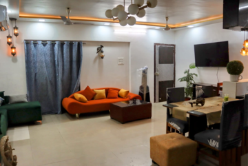 Living Room in 6 BHK Apartment at Maitri Planet, Kharghar Sector 35i – for Rent