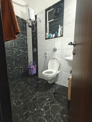 Bathroom in 2 BHK Apartment at Vilas Javdekar Yashone Wakad Central, Wakad – for Rent