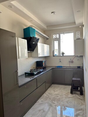 Kitchen in 3 BHK Apartment at Silver City Extention, Vip Road – for Rent