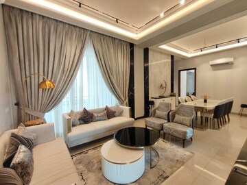 Living Room in 4 BHK Apartment at Sector 77 – for Sale