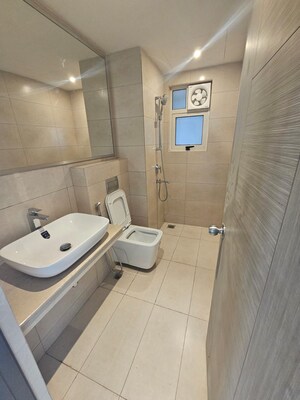 Bathroom in 2.5 BHK Apartment at PS One 10, New Town – for Sale