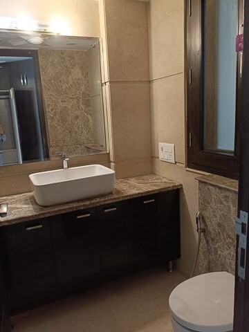 Kitchen in 4 BHK Builder Floor at New Friends Colony – for Rent