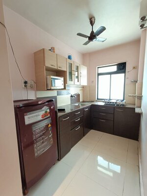Kitchen in 1 BHK Apartment at Royal Palms, Goregaon East – for Rent