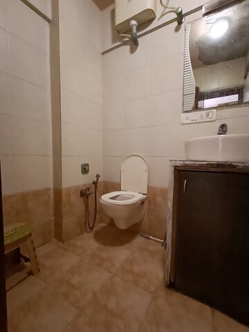 Bathroom in 1 BHK Apartment at Royal Palms, Goregaon East – for Rent