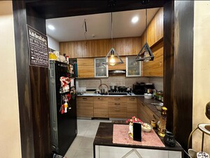Kitchen in 4 BHK Apartment at Kalpataru Vista, Sector 128 – for Rent