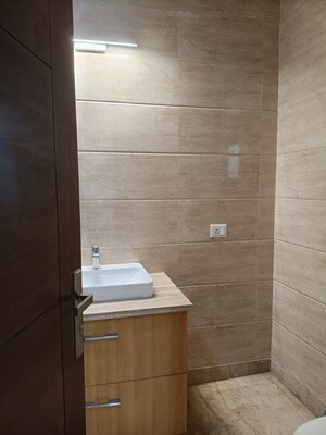 Bathroom in 4 BHK Builder Floor at New Friends Colony – for Rent