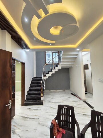 Staircase in 3 BHK Independent House at Jankipuram Extension – for Sale