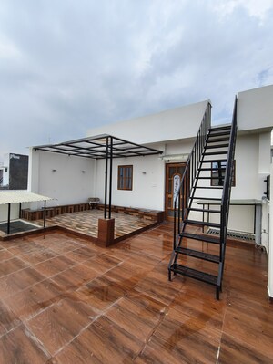 Terrace in 3 BHK Independent House at Jankipuram Extension – for Sale