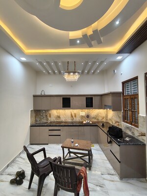 Kitchen in 3 BHK Independent House at Jankipuram Extension – for Sale