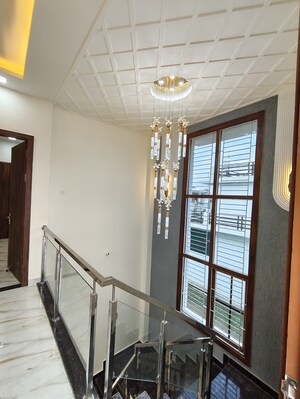 Staircase in 3 BHK Independent House at Jankipuram Extension – for Sale