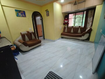 Living Room in 2 BHK Apartment at Soham Parijat Gardens, Ghodbunder Road – for Rent
