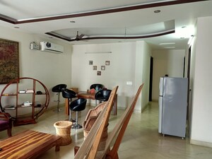 Living Room in 2 BHK Builder Floor at Green Park – for Rent