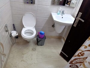 Bathroom in 2 BHK Builder Floor at Green Park – for Rent