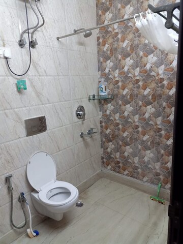 Bathroom in 2 BHK Builder Floor at Green Park – for Rent