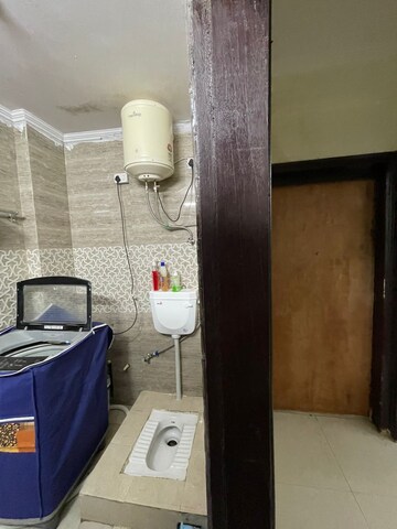 Bathroom in 2 BHK Apartment at Pareena Om Apartments, Sector 112 – for Rent