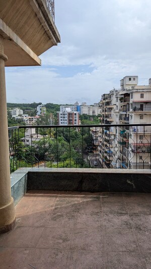 Balcony in 2 BHK Apartment at Sudhir Mandke Advantage CHS, Lulla Nagar – for Rent