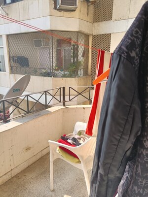 Balcony in 2 BHK Apartment at DLF Silver Oaks, Sector 26 – for Rent