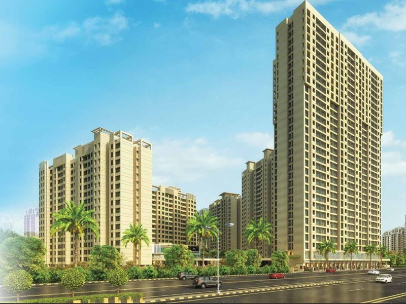 3 BHK 1071 Sq.Ft. Apartment in Dhamji Shamji Mahavir Spring Tulip Phase 1