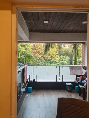 Balcony in 3 BHK Apartment at Prathamesh Gallardo, Salisbury Park – for Rent