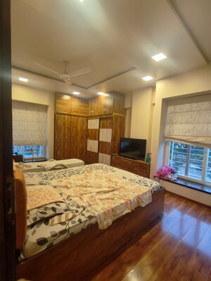 Master Bedroom in 3 BHK Apartment at Prathamesh Gallardo, Salisbury Park – for Rent