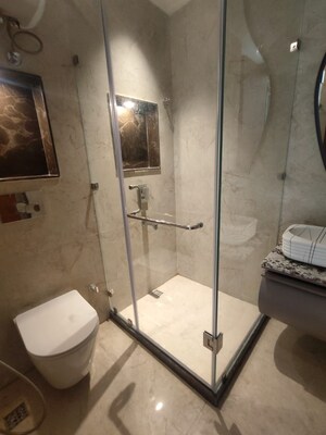 Bathroom in 4 BHK Builder Floor at Nizamuddin – for Rent