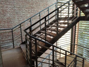 Staircase in  Office Space at Okhla Industrial Estate Phase 3 – for Rent