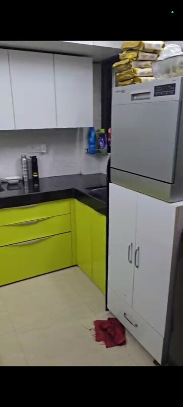 Kitchen in 3 BHK Apartment at Vardhaman Shanti Nagar, Mira Road East – for Sale
