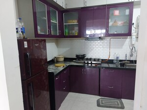 Kitchen in 2 BHK Apartment at Majestique Marbella Phase 1, Kharadi – for Rent