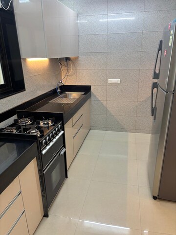 Kitchen in 2 BHK Apartment at Lodha Venezia, Parel – for Rent