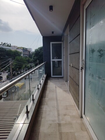 Balcony in 4 BHK Apartment at Veera Safdarjung Enclave, Safdarjung Enclave – for Sale