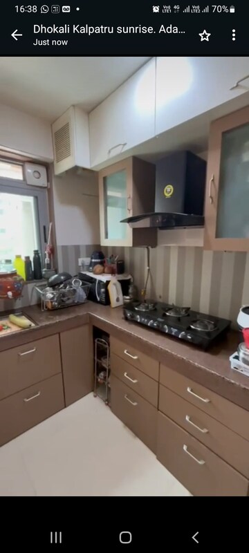 Kitchen in 2 BHK Apartment at Kalpataru The Sunrise, Kolshet Road – for Sale