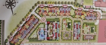 Master Plan in 2 BHK Apartment at Prateek Grand Begonia, Siddharth Vihar – for Sale
