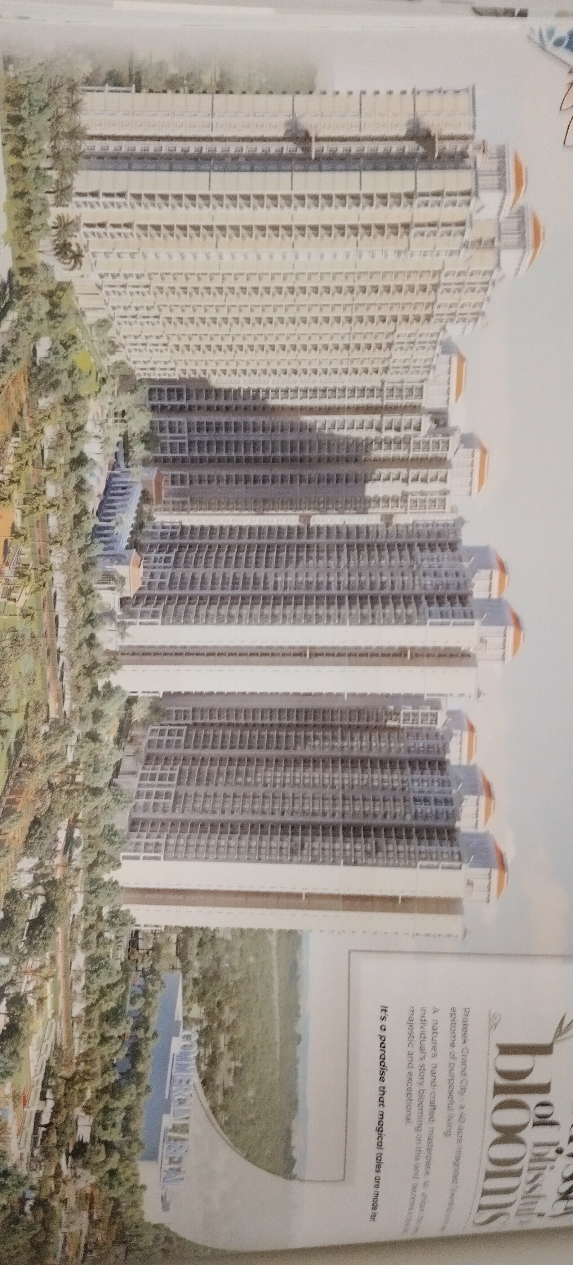 2 BHK + Pooja Room Apartment For Sale in Prateek Grand Begonia