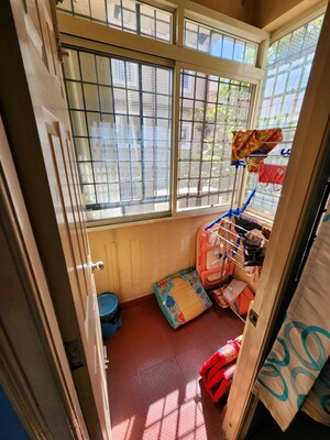 Balcony in 3 BHK Apartment at Abinaya Residency, Banaswadi – for Rent