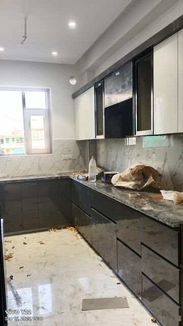 Kitchen in 3 BHK Builder Floor at Green Fields Colony – for Sale