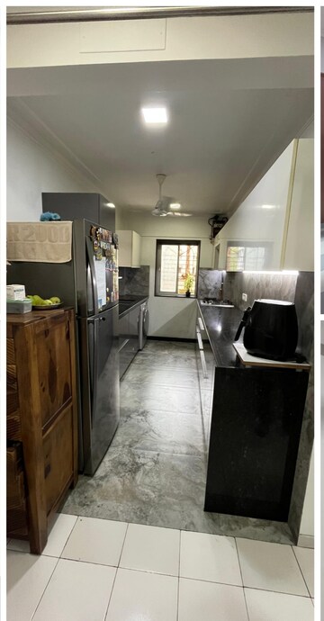 Kitchen in 1 BHK Apartment at Seven Bungalow, Andheri West – for Rent