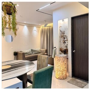 Living Room in 2 BHK Apartment at Lotus Aurus, Andheri West – for Sale