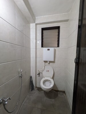 Bathroom in 3 BHK Apartment at Piramal Vaikunth, Balkum Pada – for Rent