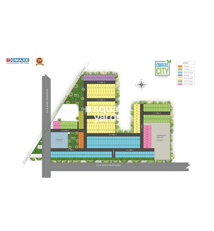 Exterior View, omaxe-city-omaxe-heights  120 Sq.Yd. Plot In Sector 97 Faridabad 9212701