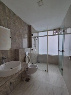 Bathroom in 4 BHK Apartment at Ajmera Aeon, Bhakti Park – for Sale