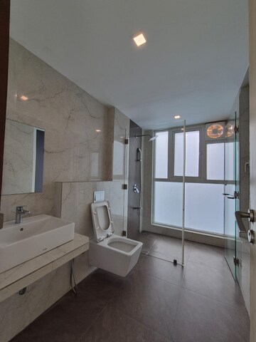 Bathroom in 4 BHK Apartment at Ajmera Aeon, Bhakti Park – for Sale
