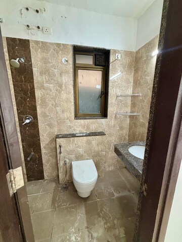 Bathroom in 3 BHK Apartment at CCI Rivali Park, Borivali East – for Rent