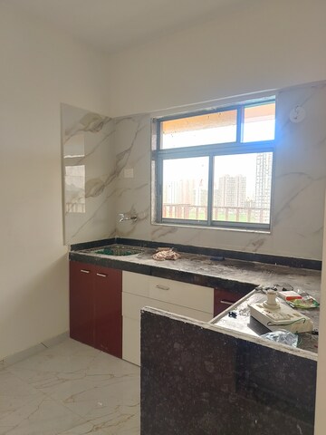 Kitchen in 1 BHK Apartment at Om Sai Heights Phase II, Morya Nagar – for Rent