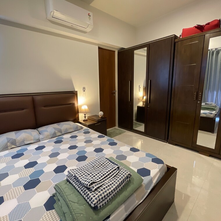Bedroom, kanakia-hollywood 2 Bedroom 704 Sq.Ft. Apartment In Yari Road Mumbai 9213069