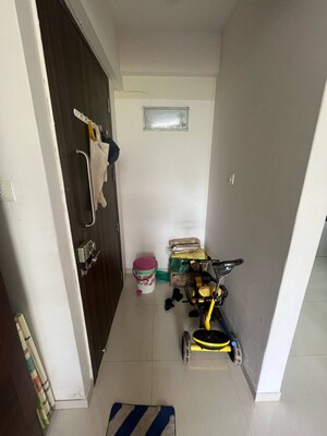 Building Lobby in 1 BHK Apartment at Goel Ganga Amber, Tathawade – for Rent