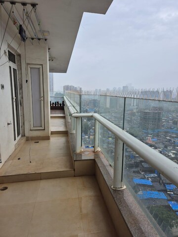Balcony in 3 BHK Apartment at Omkar Alta Monte, Malad East – for Rent