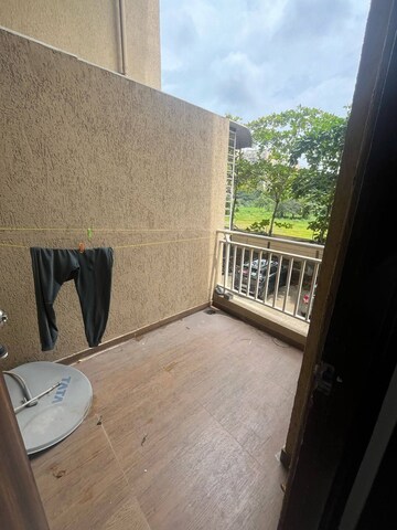 Balcony in 1 BHK Apartment at Goel Ganga Amber, Tathawade – for Rent