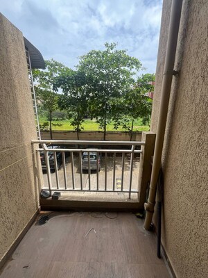 Balcony in 1 BHK Apartment at Goel Ganga Amber, Tathawade – for Rent
